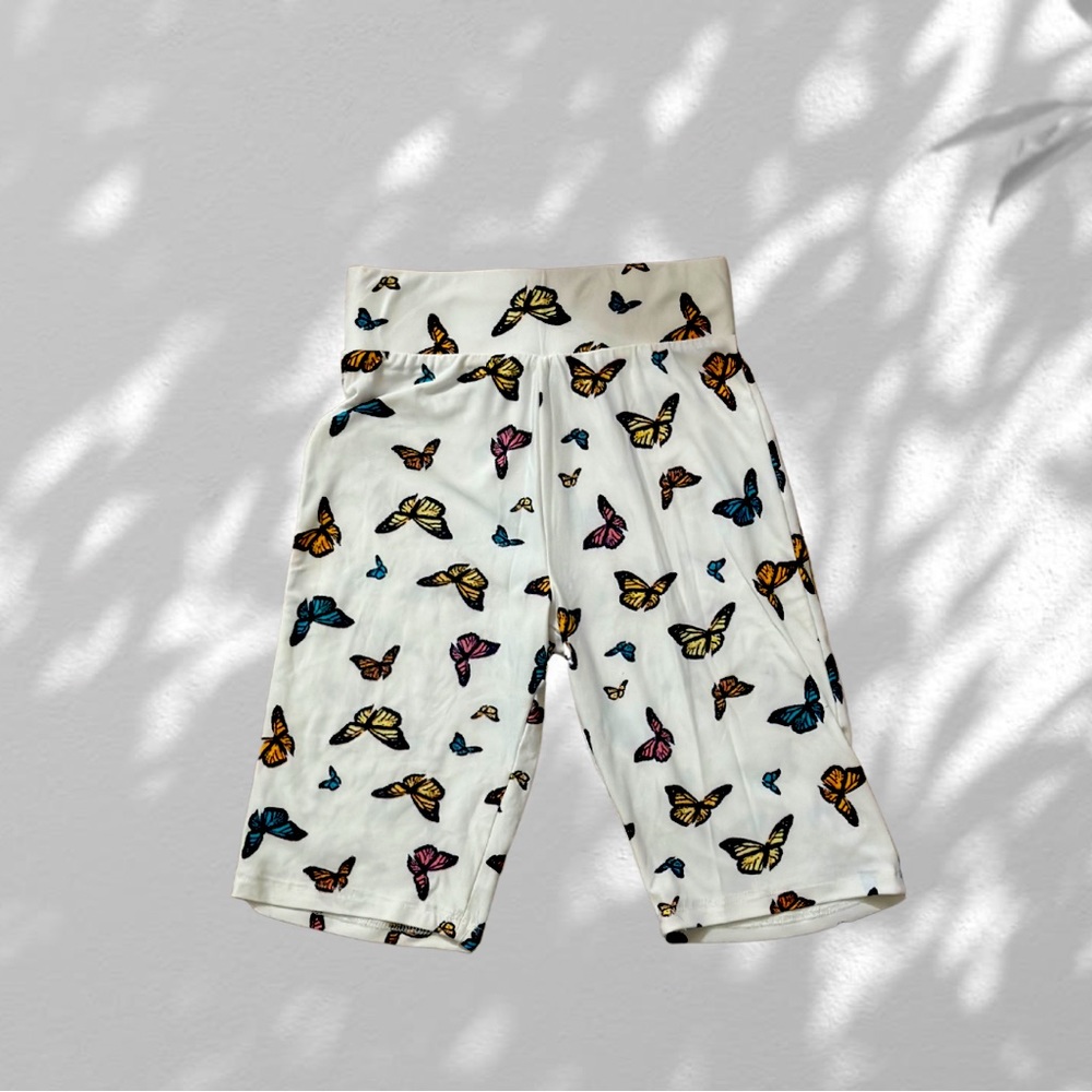 Butterfly Biker Shorts